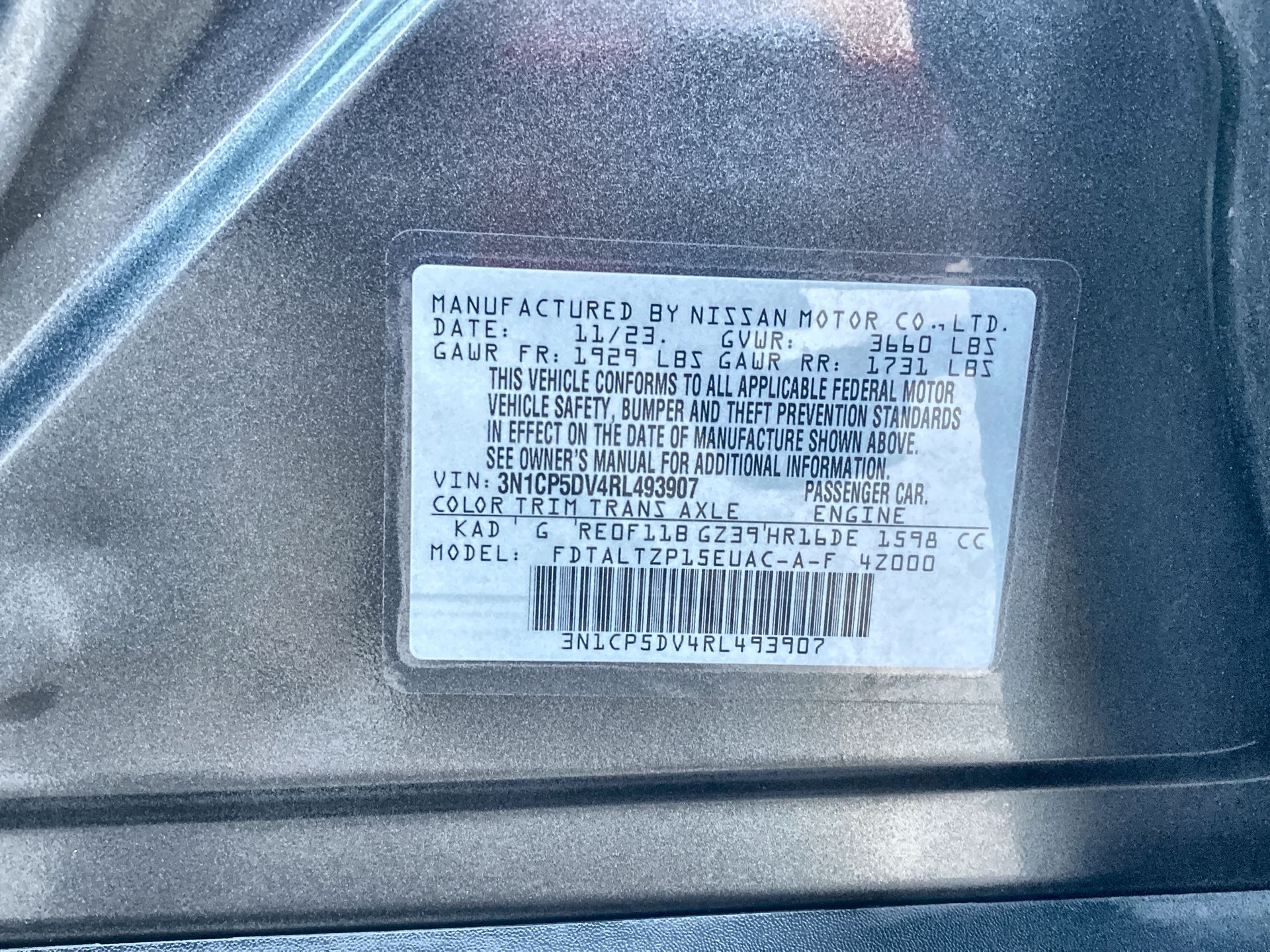 2024 Nissan Kicks SR