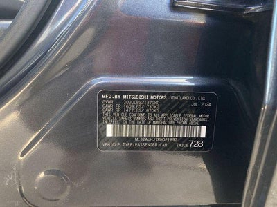 2024 Mitsubishi Mirage ES