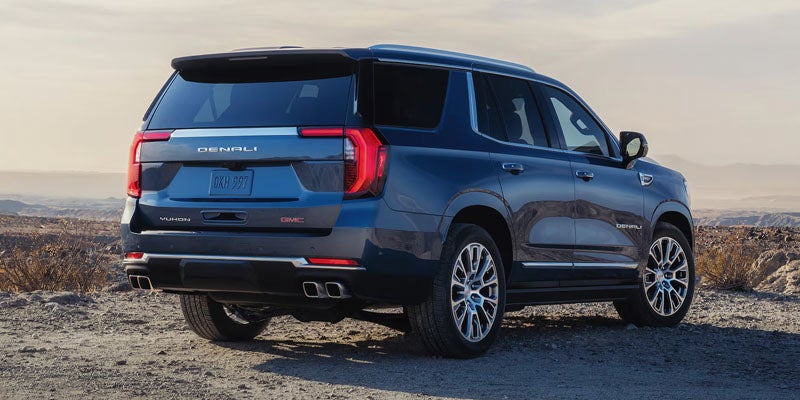 2026 GMC Yukon SUV back view