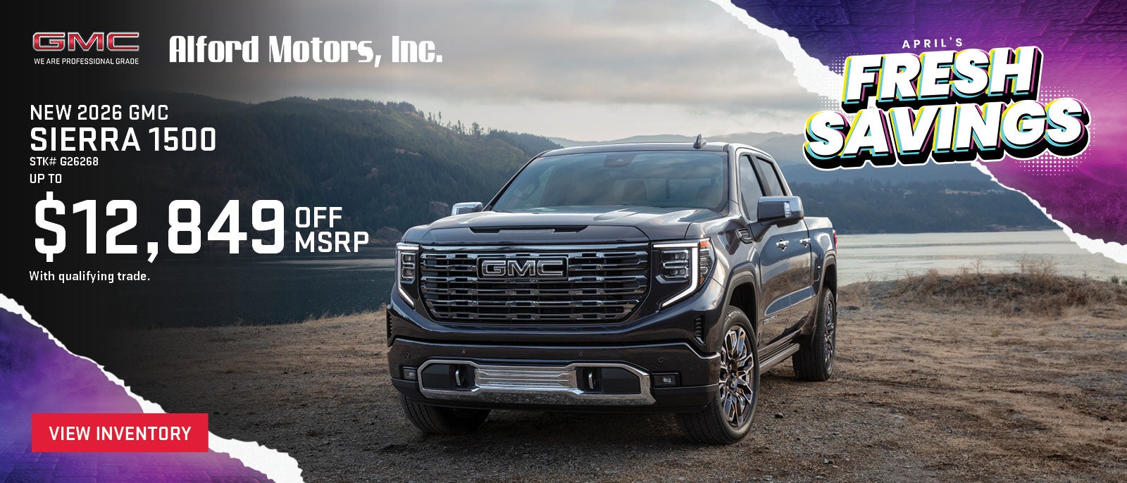 NEW 2026 GMC
SIERRA 1500