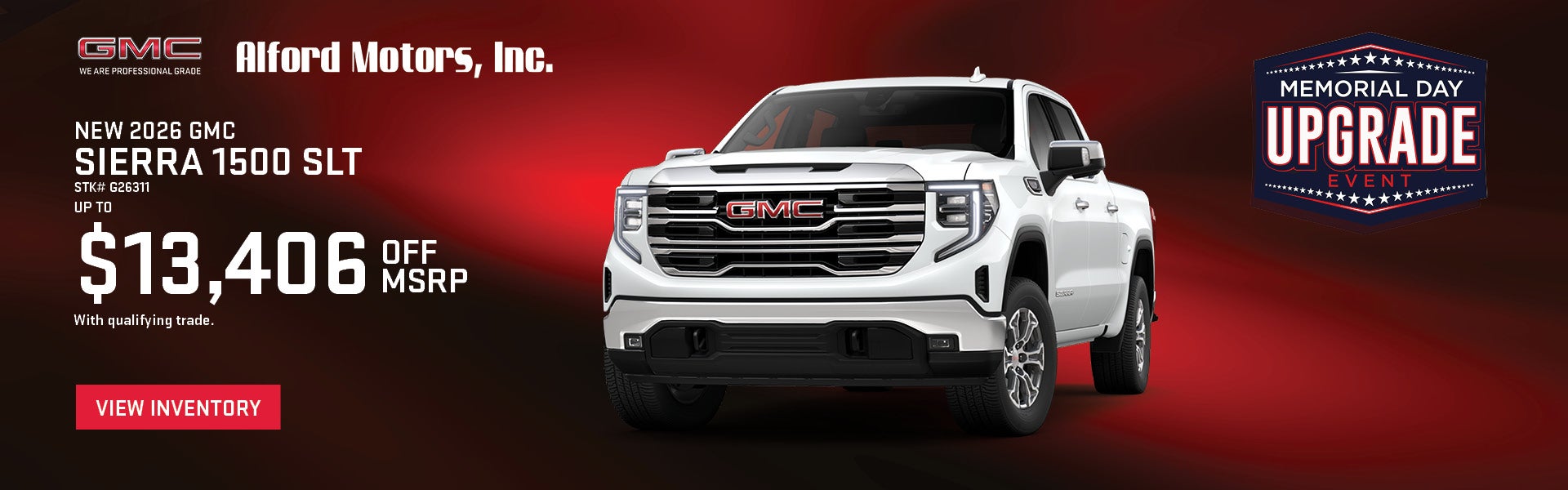 2026 GMC Sierra 1500 SLT Models