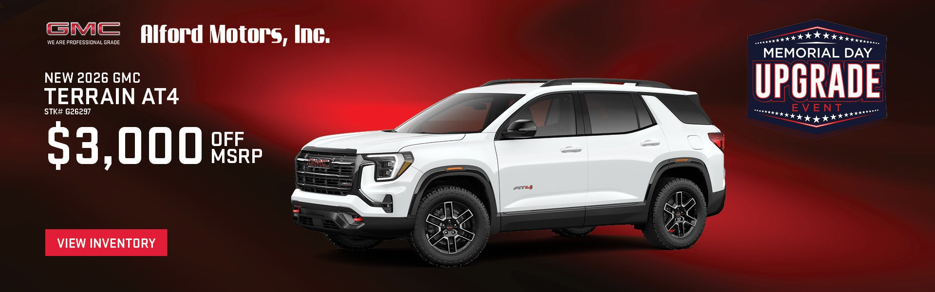 2026 GMC Terrain Models