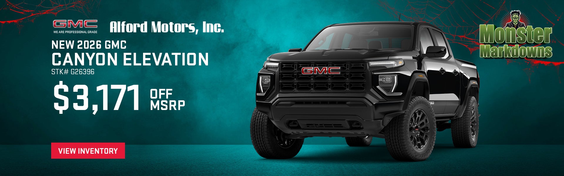 New 2026 GMC Canyon Elevation